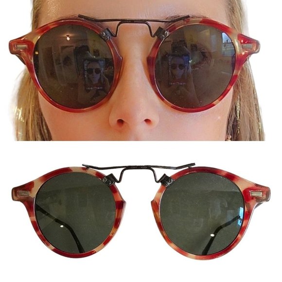 Vintage Classic Stussy Sunglasses‎ Shades Surfer Tortouise Shell Streetwear